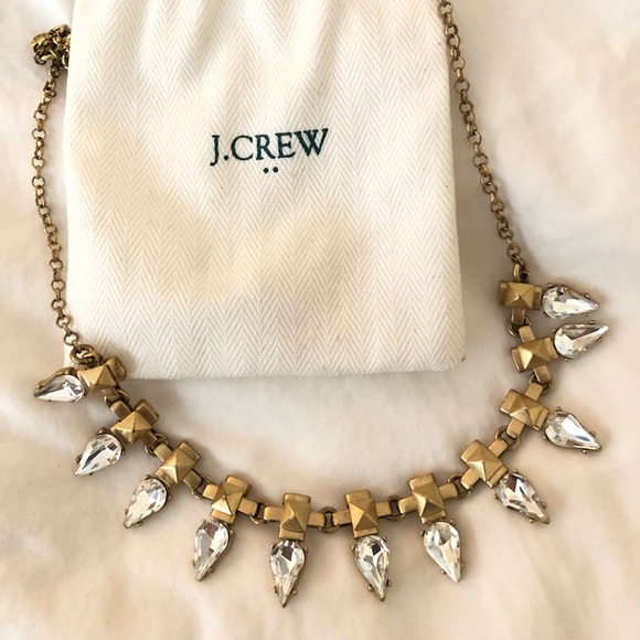 J.Crew Crystal Necklace - Picture 1 of 4